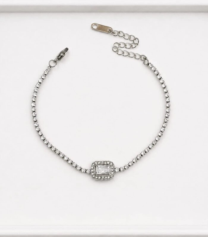 Celestia Emerald Tennis Bracelet