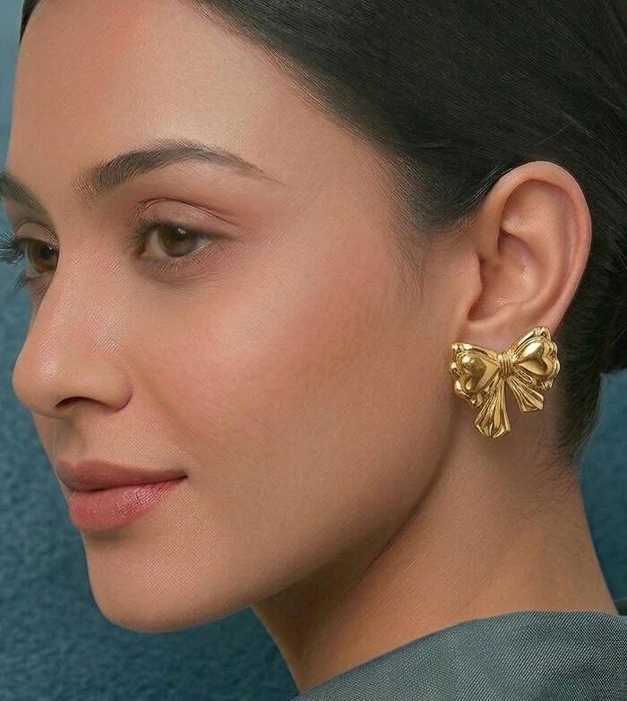 Aurelia Bow Statement Earrings