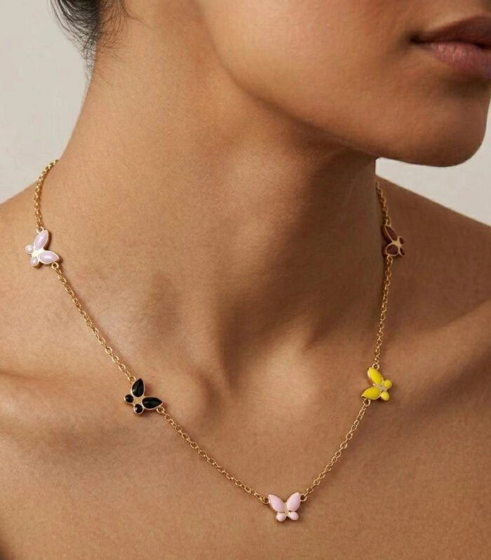 Butterfly Garden Necklace