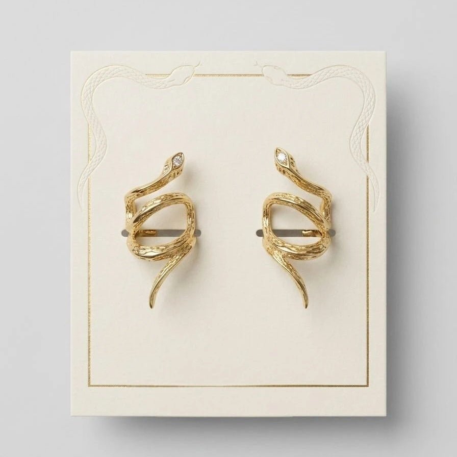 Serpentina Gold Ear Cuff