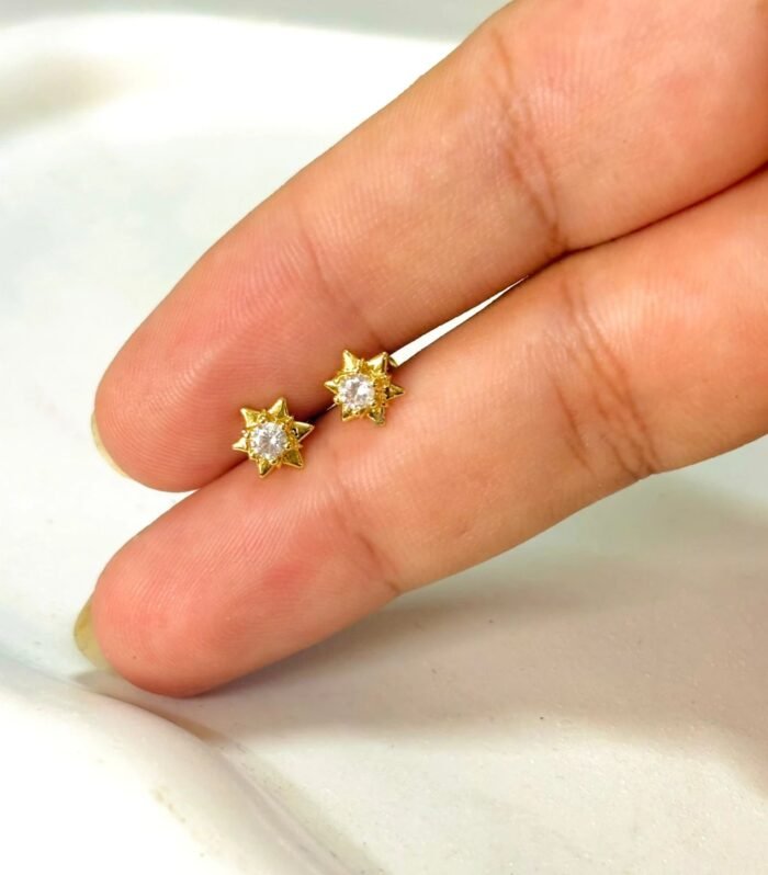 Stellar Bloom Ear Piercing