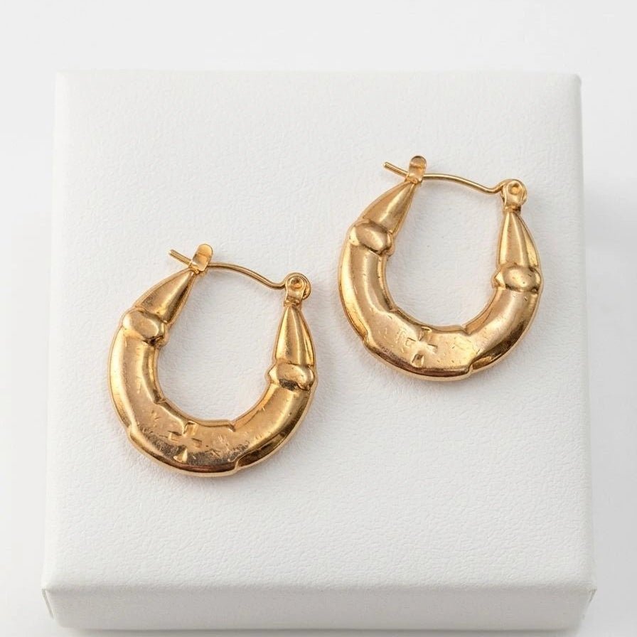 Vintage Aureum Hoops