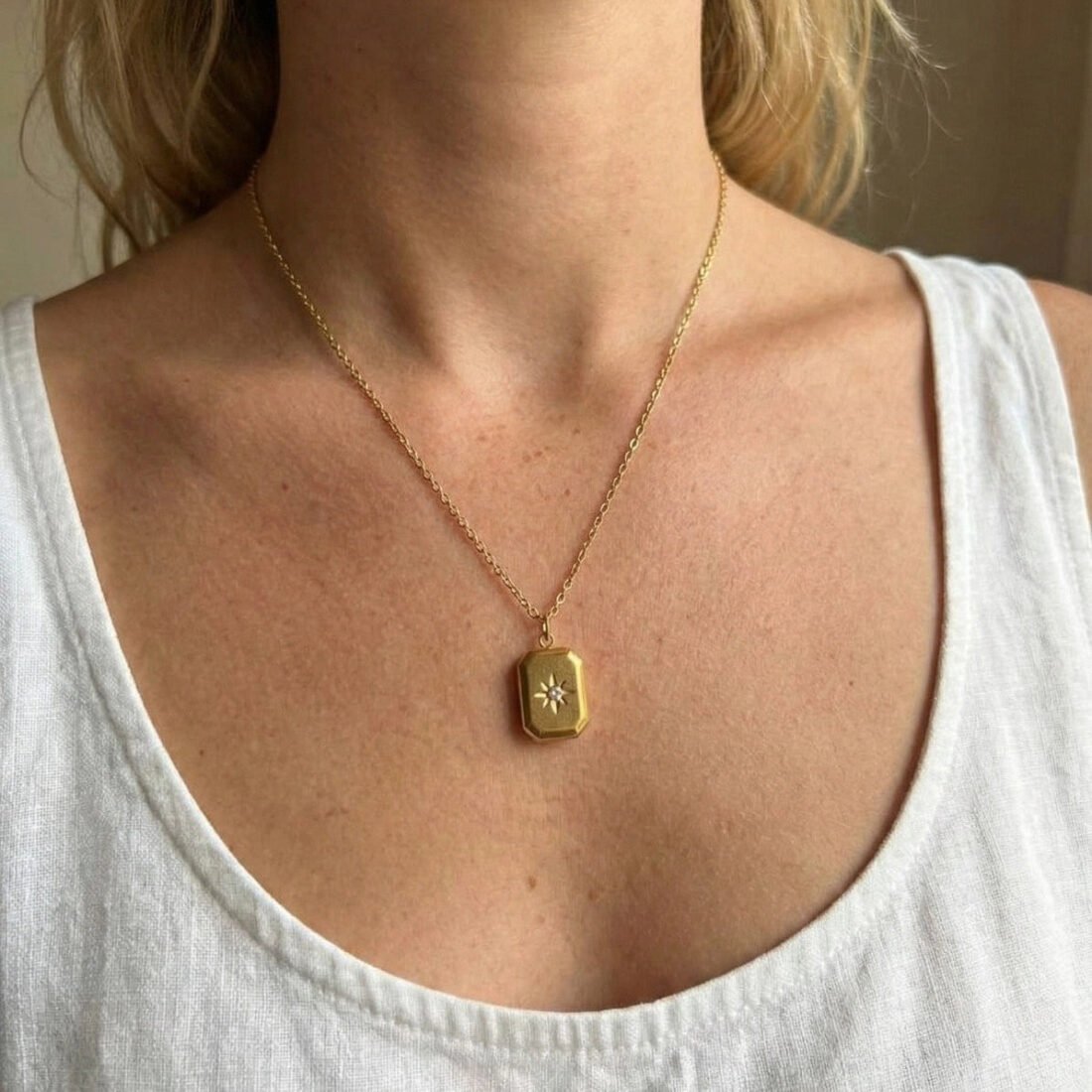 Golden Glow Anti-Tarnish Necklace