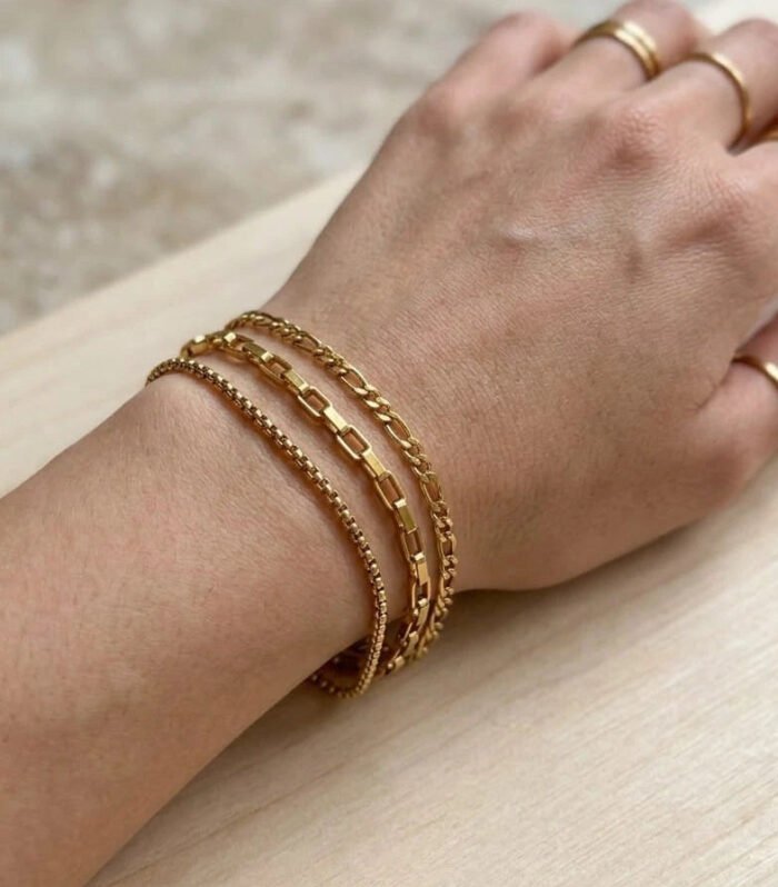 Aurevista Layered Link Bracelet