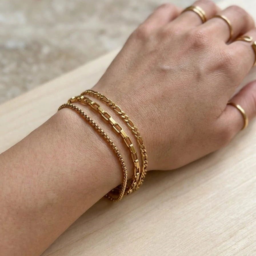 Aurevista Layered Link Bracelet