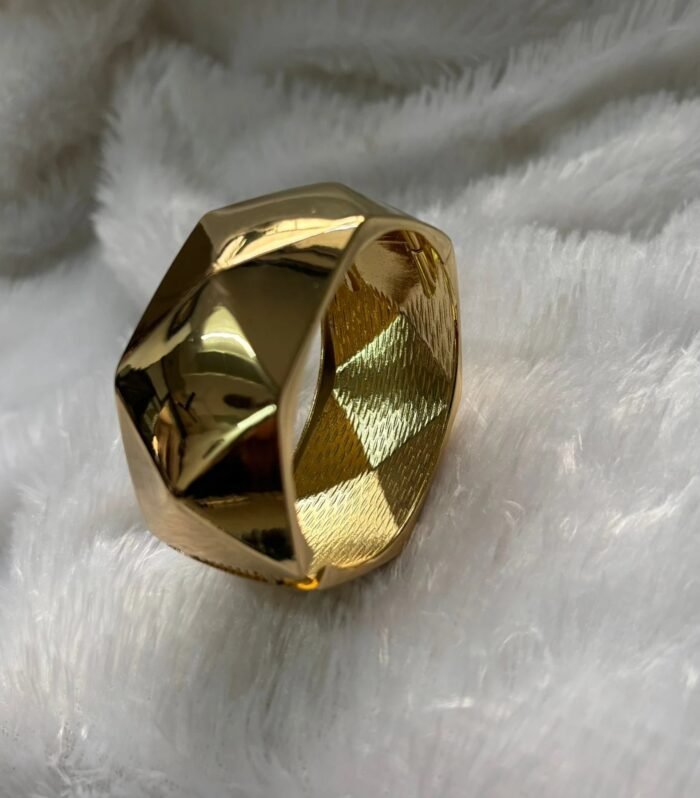 Aurion Faceted Gold Kada