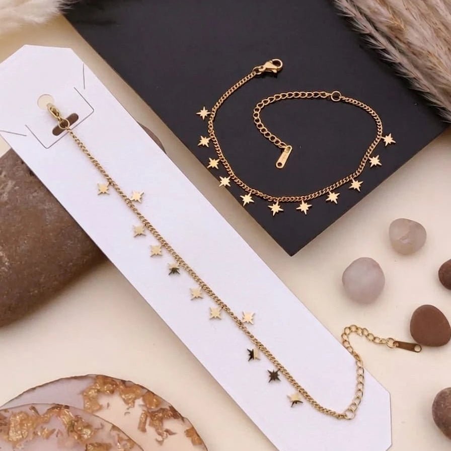 Celestial Star Charm Bracelet
