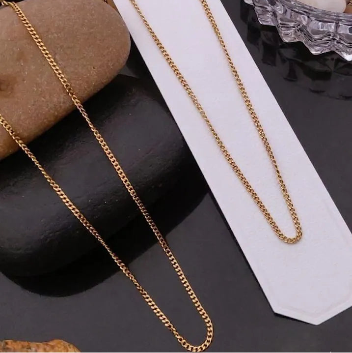 Classic Curb Chain Necklace