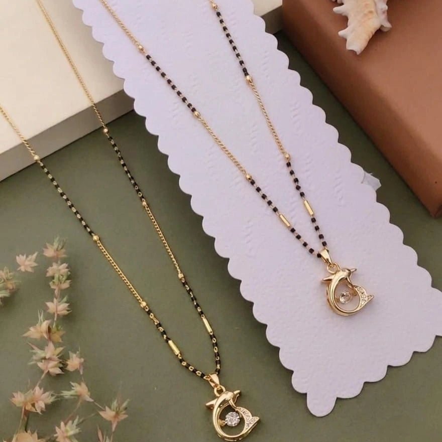 Dolphin Grace Spark Mangalsutra