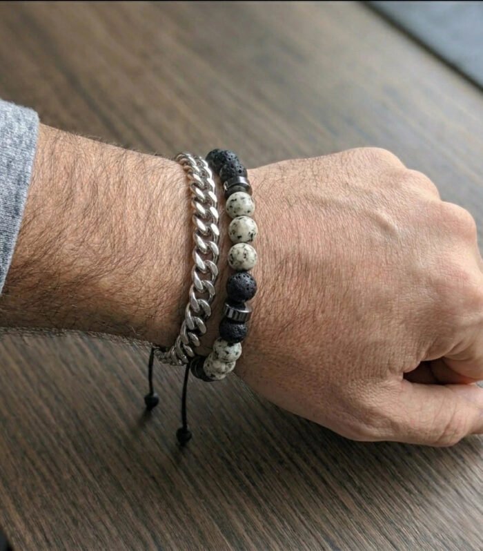 Granite Chain Men’s Bracelet