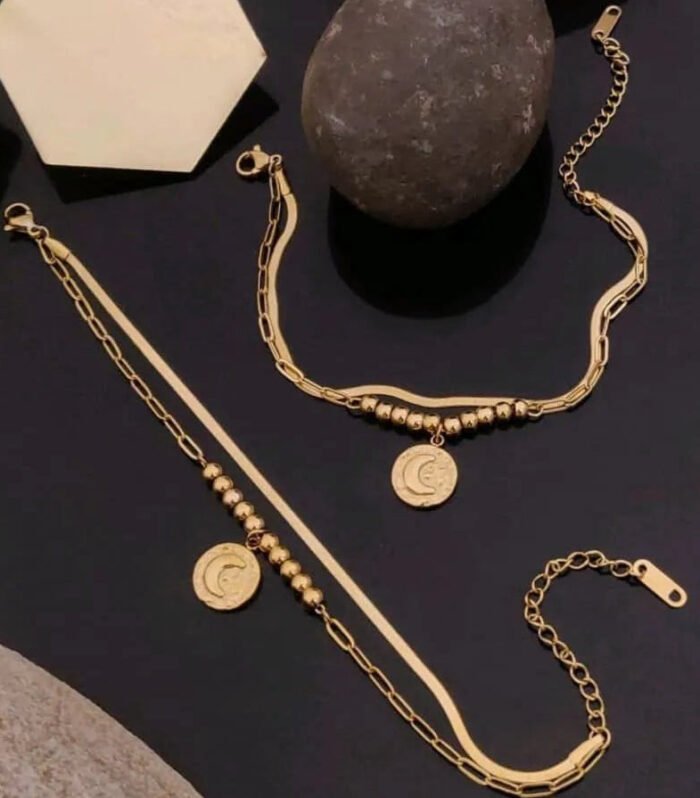 Golden Treasures Chain Bracelets