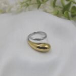 Luna Flow Two-Tone Sculpted Ring