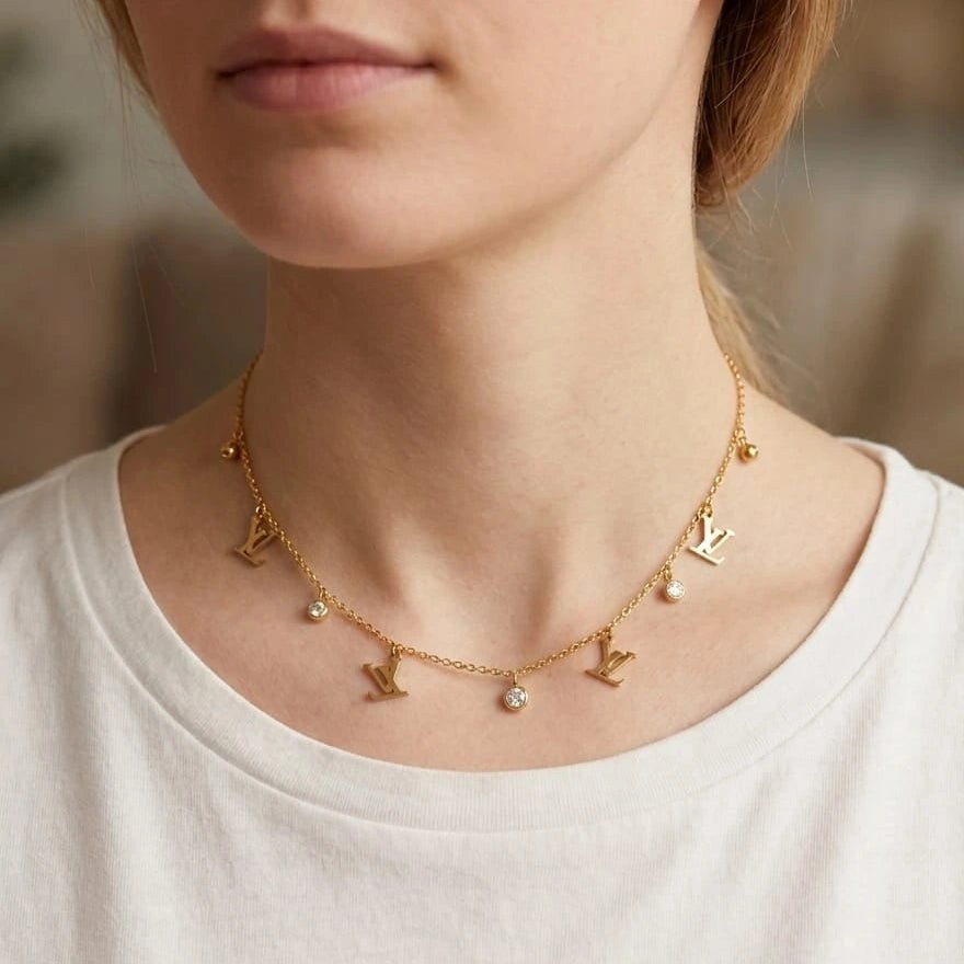 Luxury Monogram Charm Tanmaniya