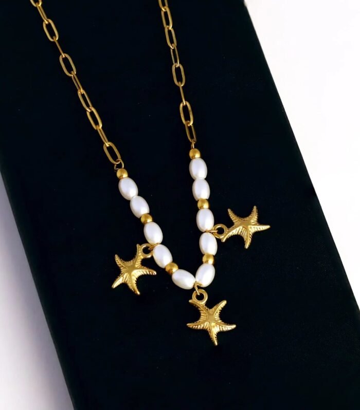 Ocean Star Pearl Necklace
