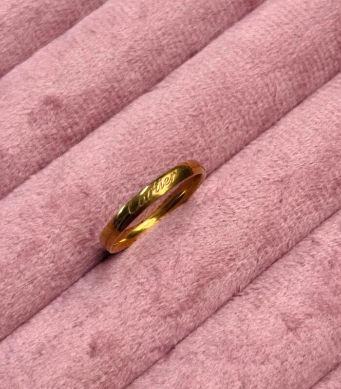 Oliver Signature Gold Ring