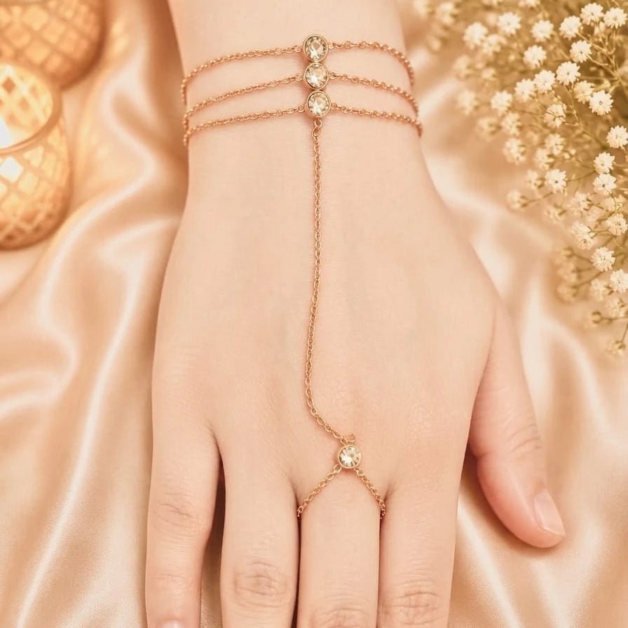 Golden Luxe Crystal Hath Panja