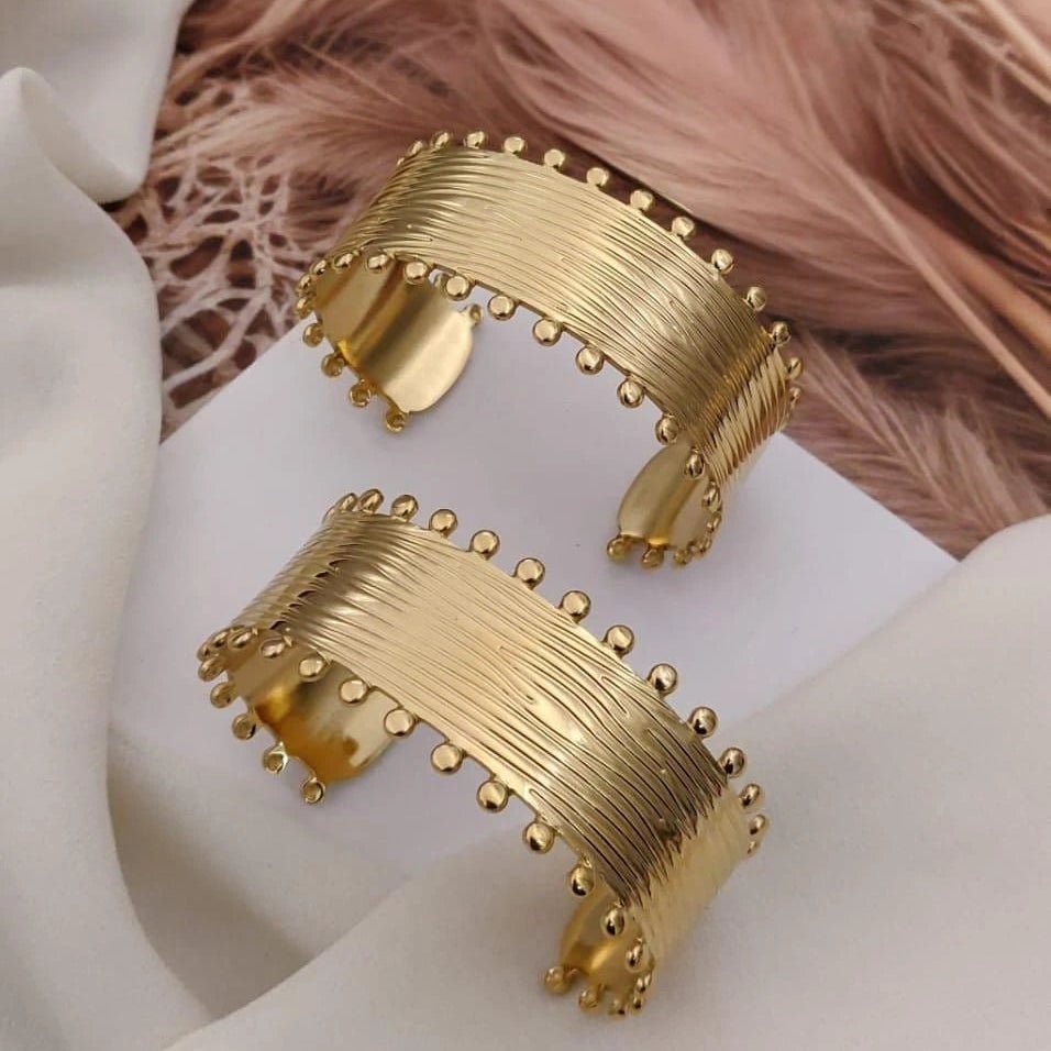 Royal Threaded Gold Kada