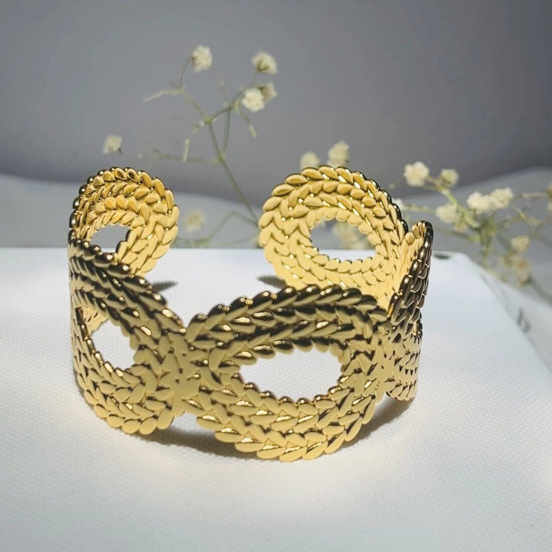 Royal Weave Cuff Kada