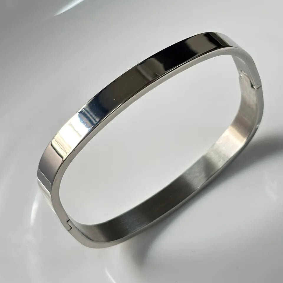 Silver Classic Plain Kada