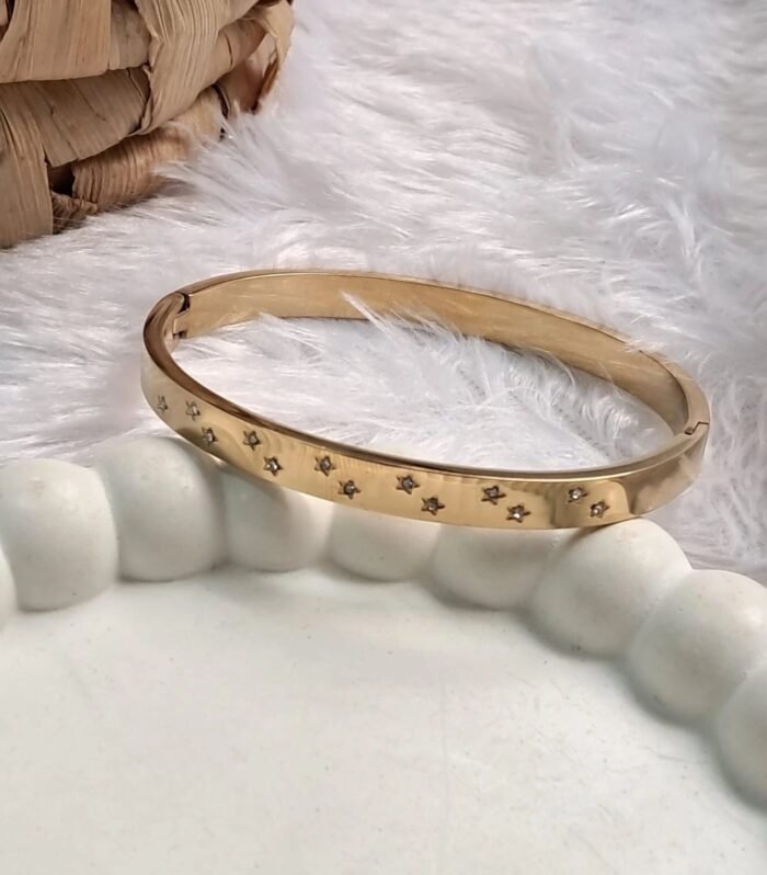 Starlight Crystal Gold Kada
