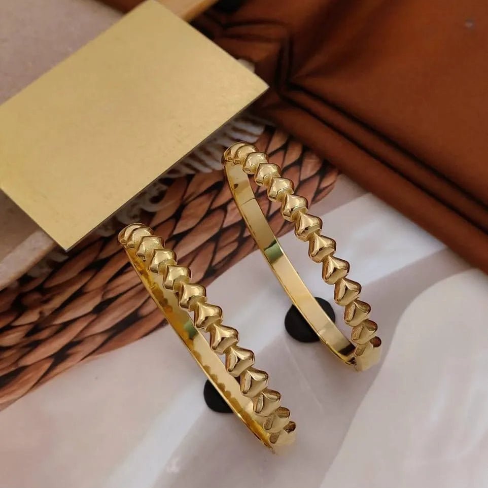 Textured Gold Kada